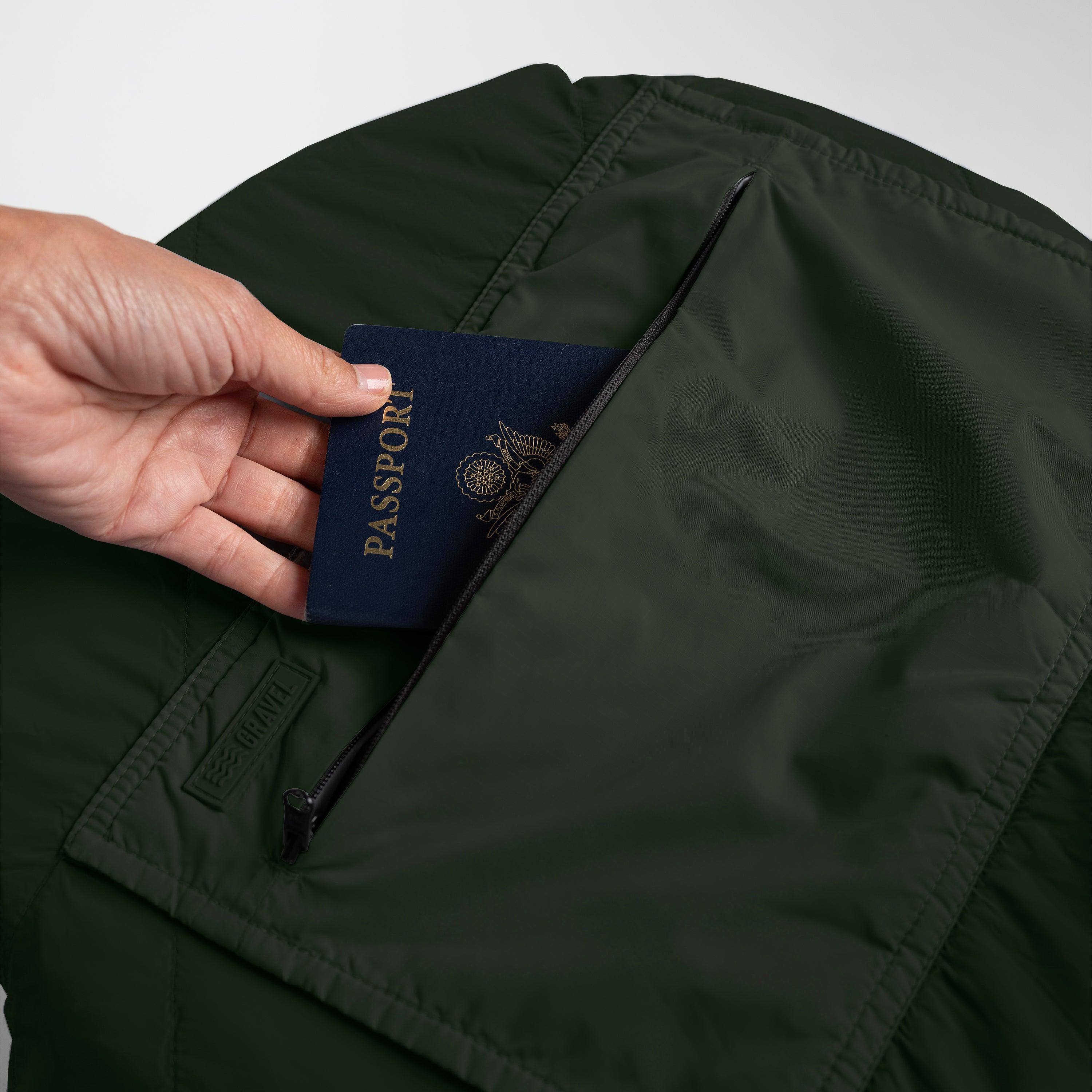 Layover™ Travel Blanket - Packable & Puffy | Spruce