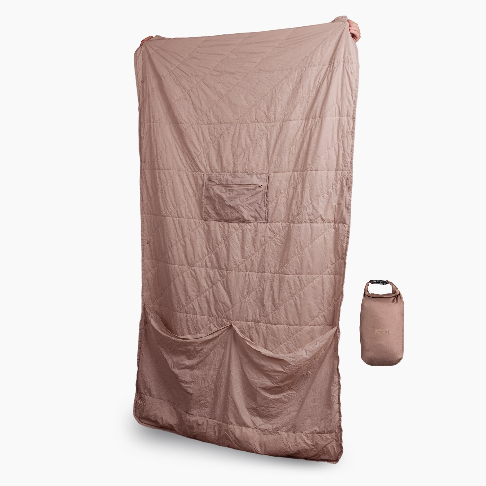 Layover™ Travel Blanket - Insulated & Packable | Quartz